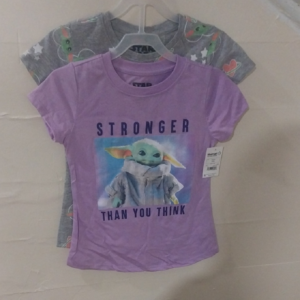 Star Wars Kids Lavender T-Shirt - Grogu Design
